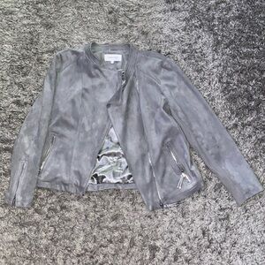 Calvin Klein Suede Coat